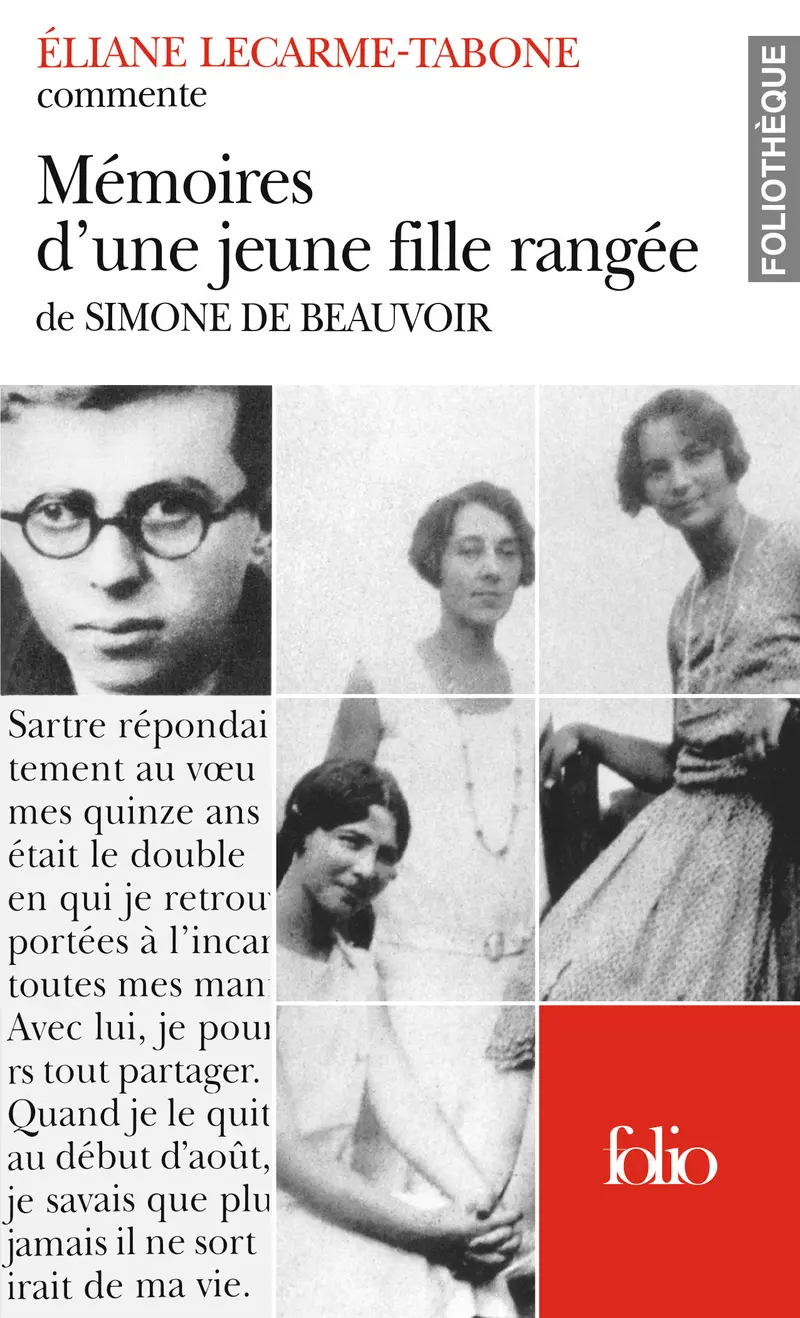 Mémoires d'une jeune fille rangée de Simone de Beauvoir (Essai et dossier) - Éliane Lecarme-Tabone