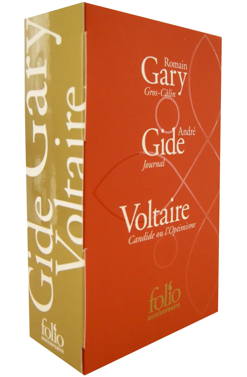 Gros-Câlin – Journal. Une anthologie – Candide ou l'Optimisme - Romain Gary - André Gide - Voltaire