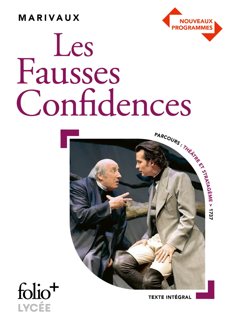 Les Fausses Confidences - Bac 2024 - Marivaux