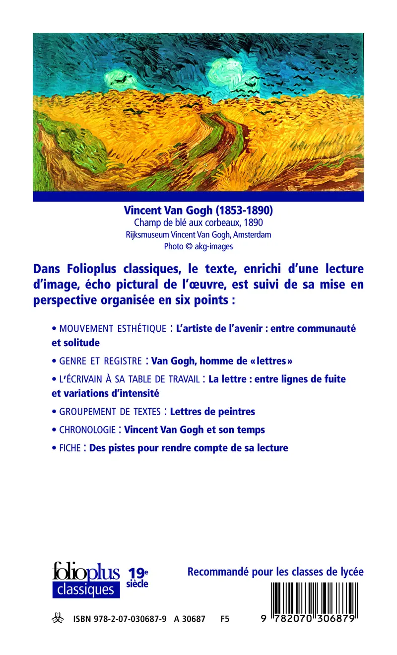 Lettres à Théo - Vincent Van Gogh