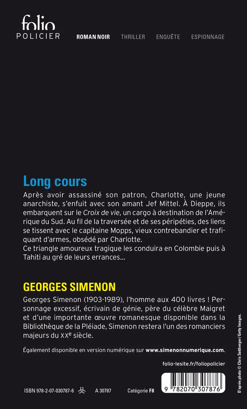 Long cours - Georges Simenon