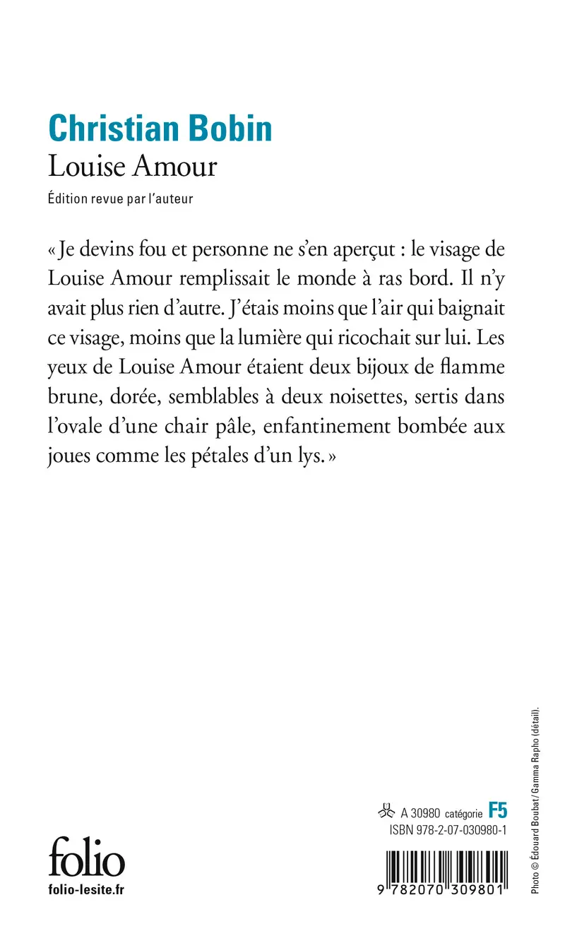 Louise Amour - Christian Bobin