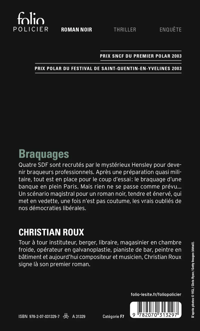 Braquages - Christian Roux