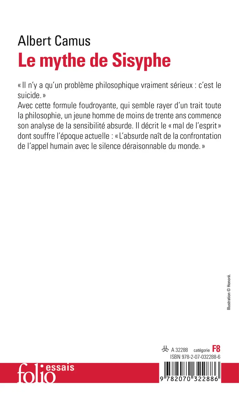 Le mythe de Sisyphe - Albert Camus