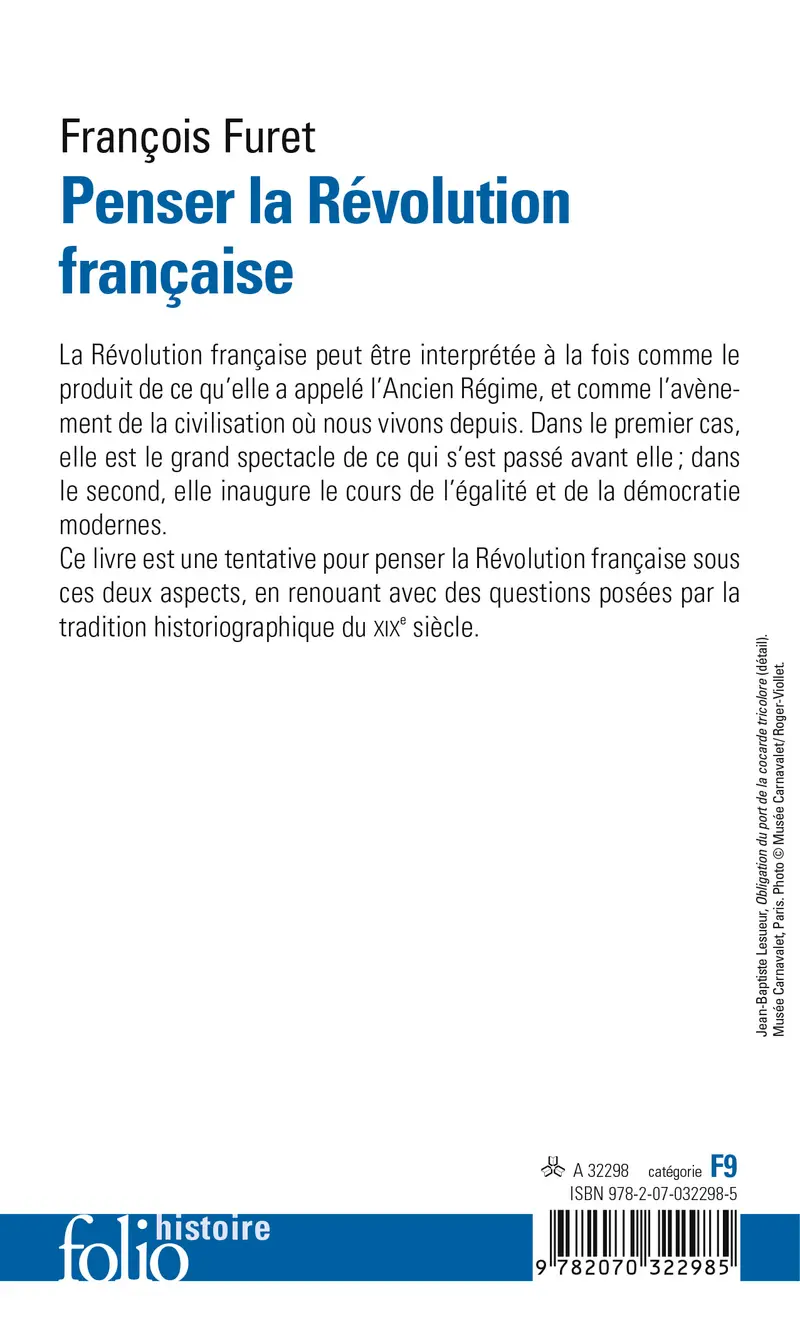 Penser la Révolution française - François Furet