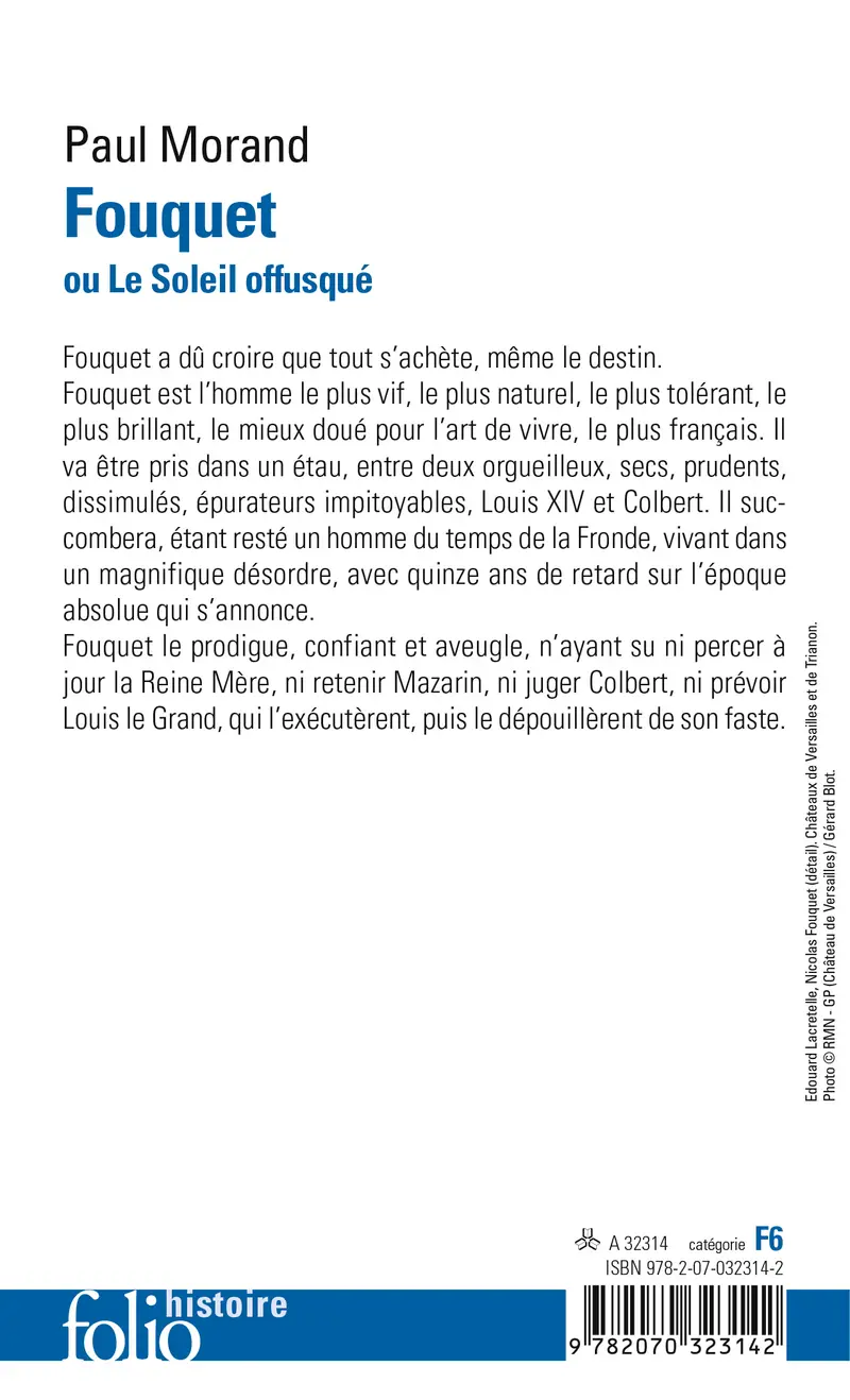 Fouquet ou Le Soleil offusqué - Paul Morand