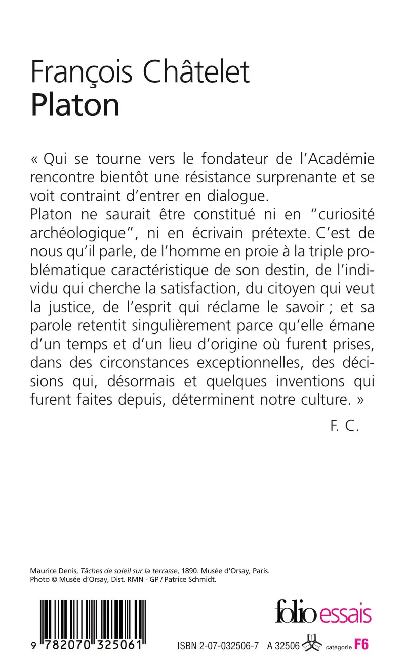 Platon - François Châtelet