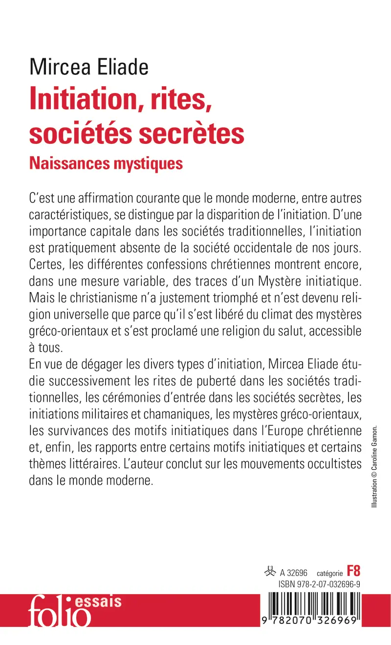 Initiation, rites, sociétés secrètes - Mircea Eliade