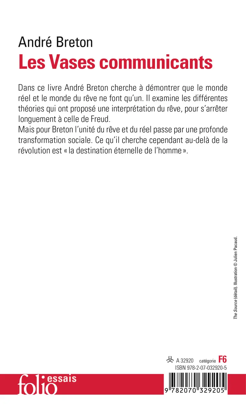 Les Vases communicants - André Breton