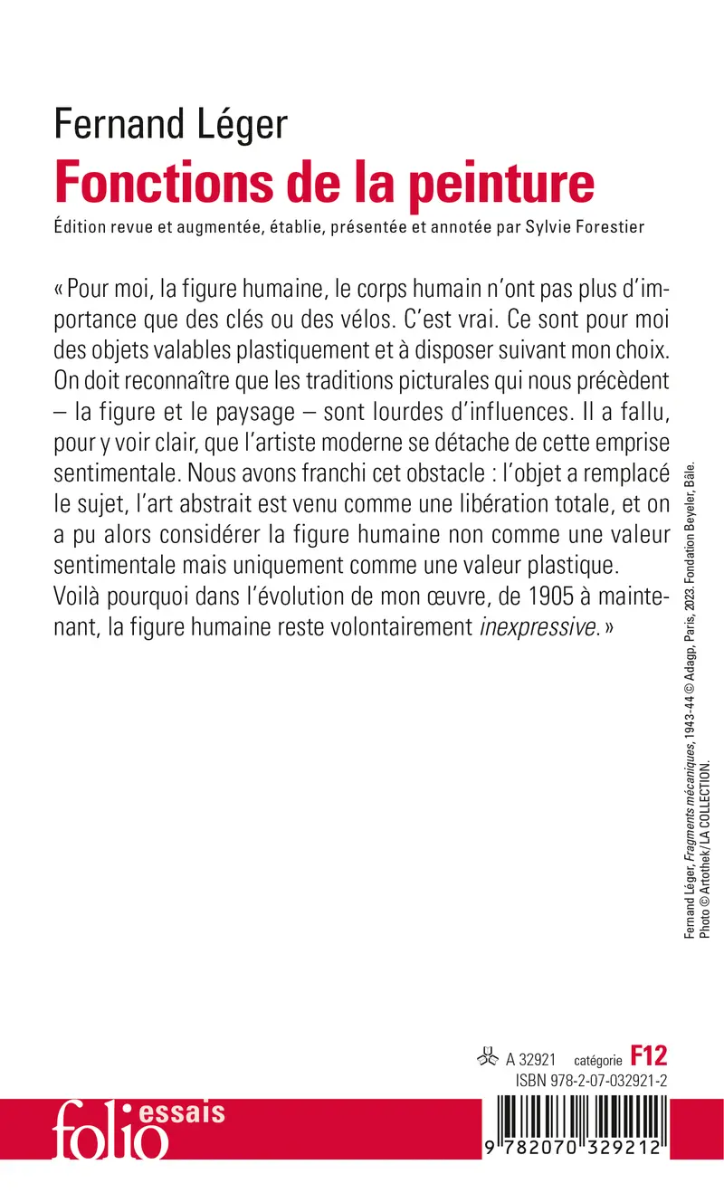 Fonctions de la peinture - Fernand Léger