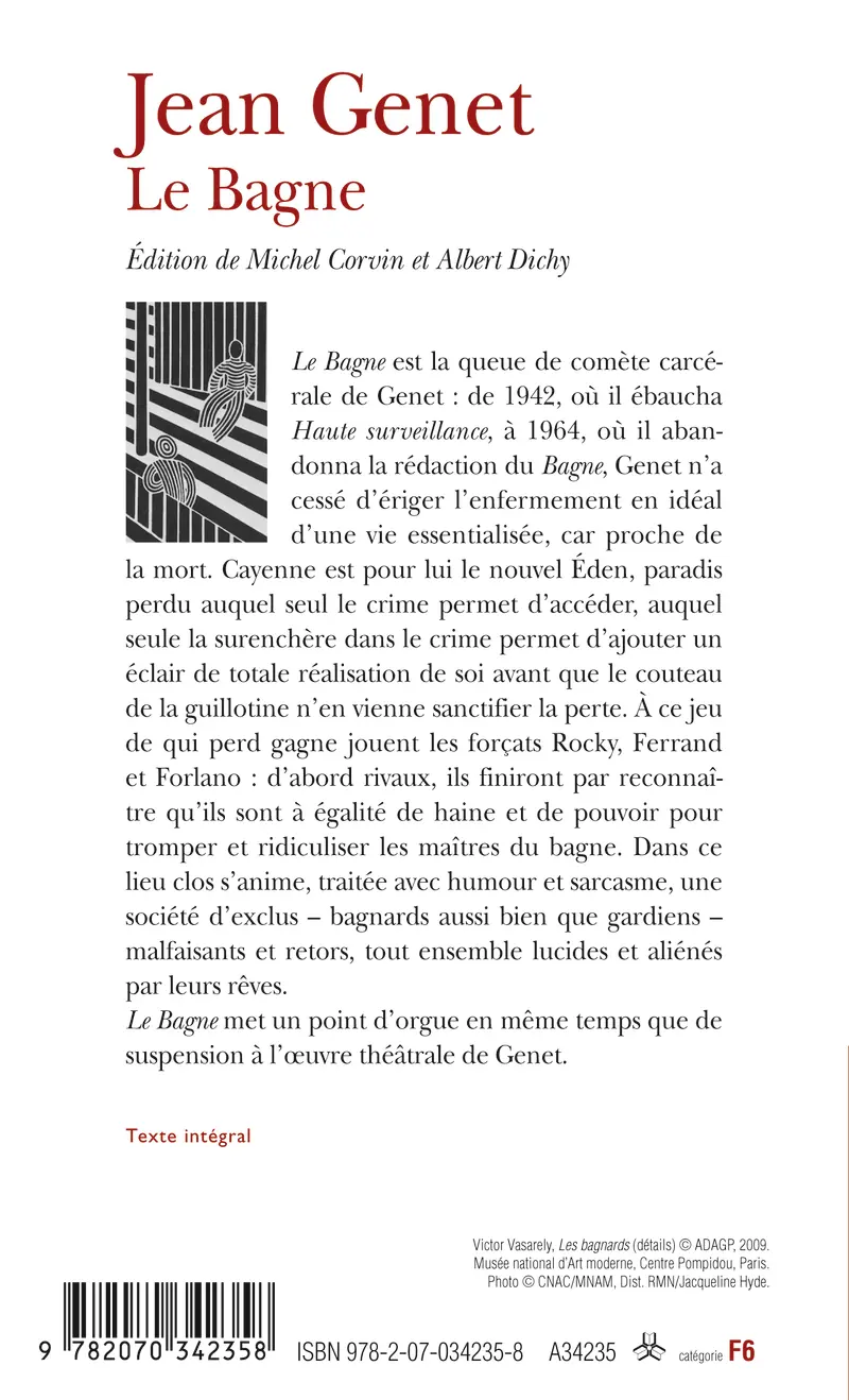 Le Bagne - Jean Genet