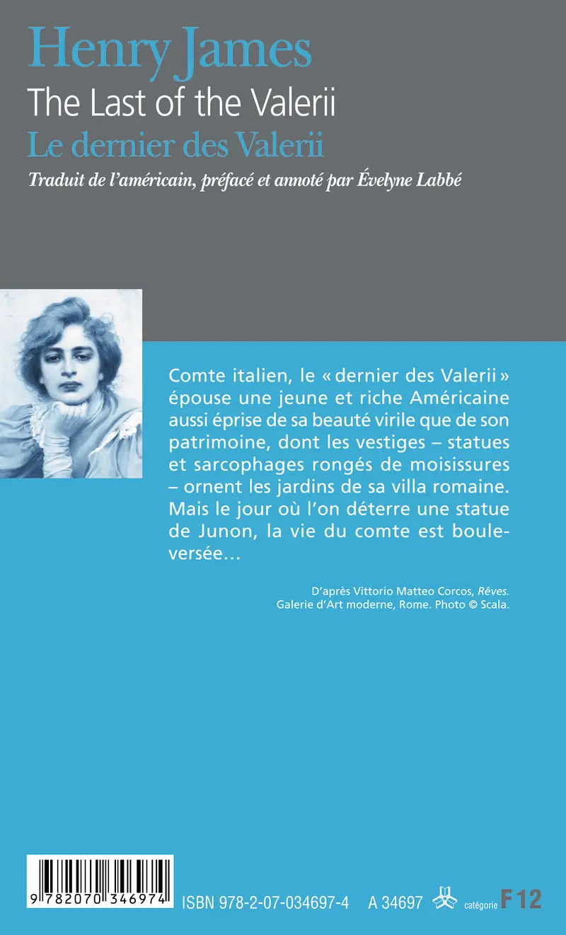 Le dernier des Valerii/The Last of the Valerii - Henry James