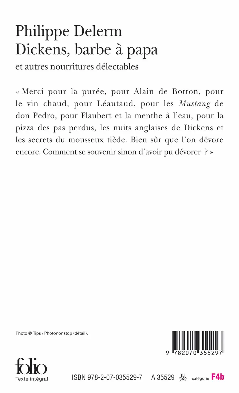 Dickens, barbe à papa et autres nourritures délectables - Philippe Delerm