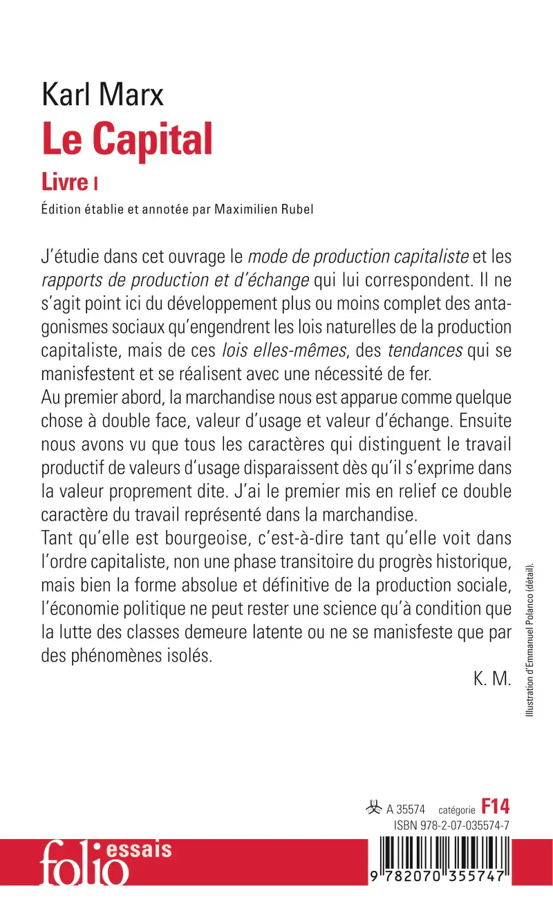 Le Capital - Karl Marx