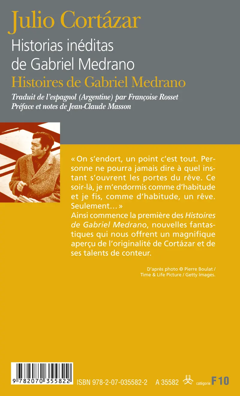 Histoires de Gabriel Medrano/Historias inéditas de Gabriel Medrano - Julio Cortázar