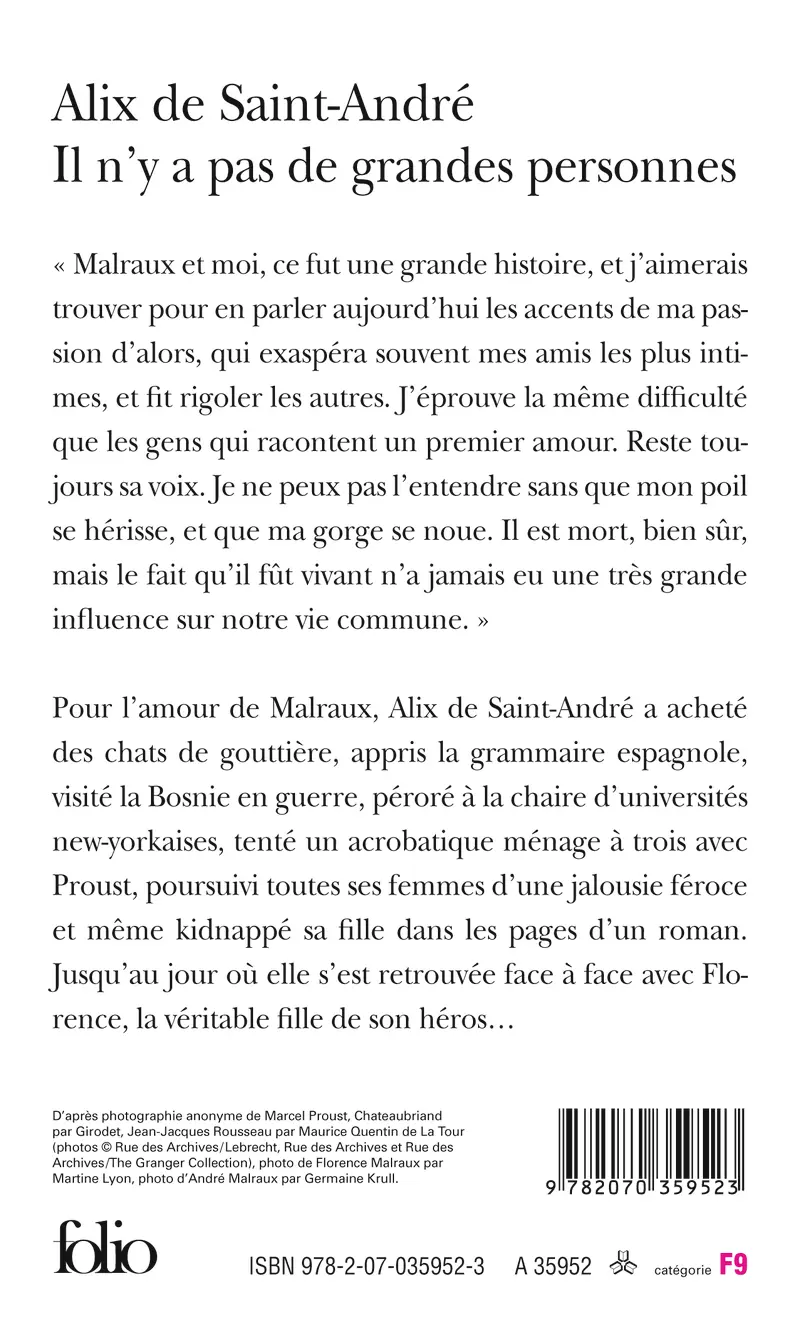 Il n'y a pas de grandes personnes - Alix de Saint-André