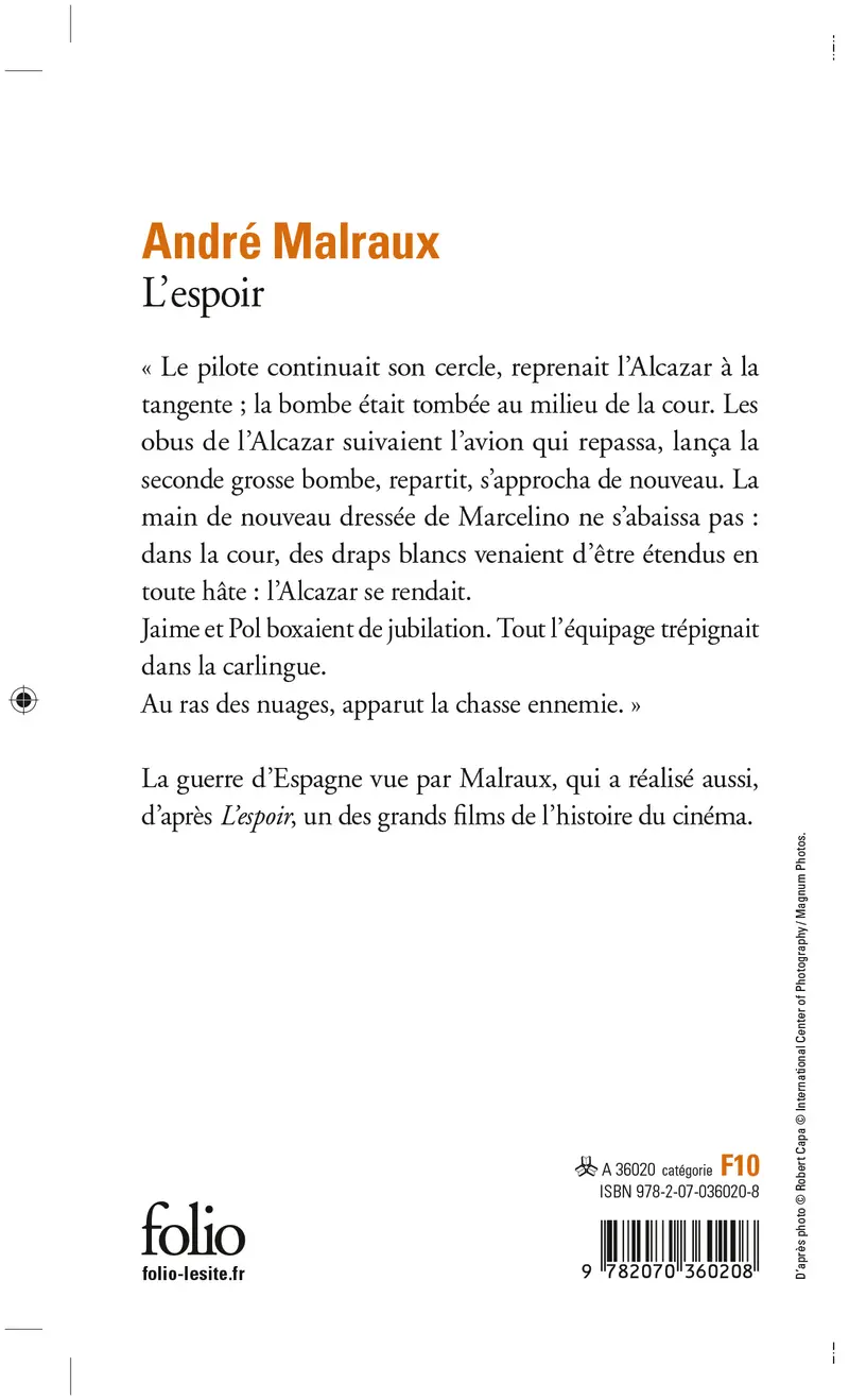 L'Espoir - André Malraux