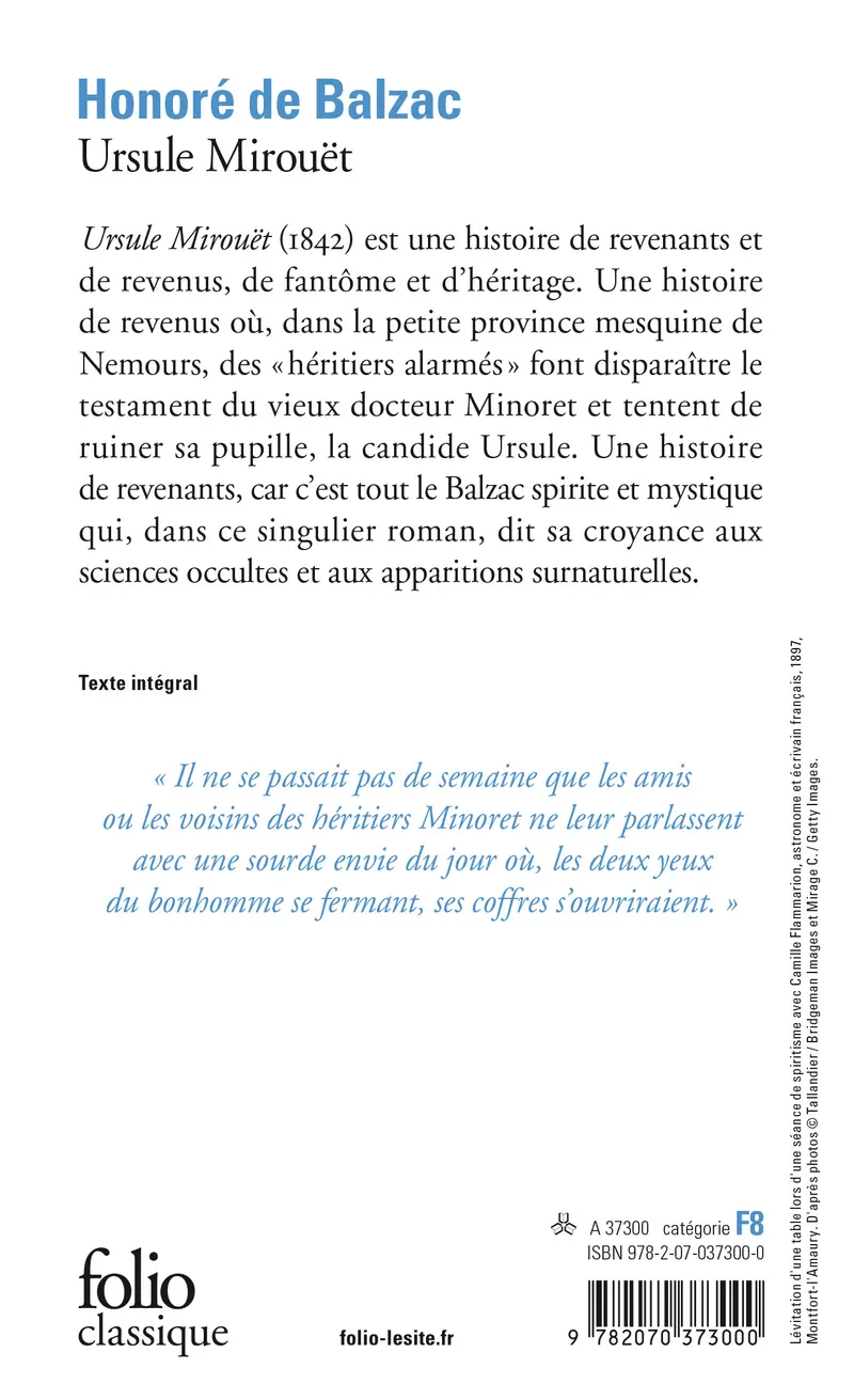 Ursule Mirouët - Honoré de Balzac