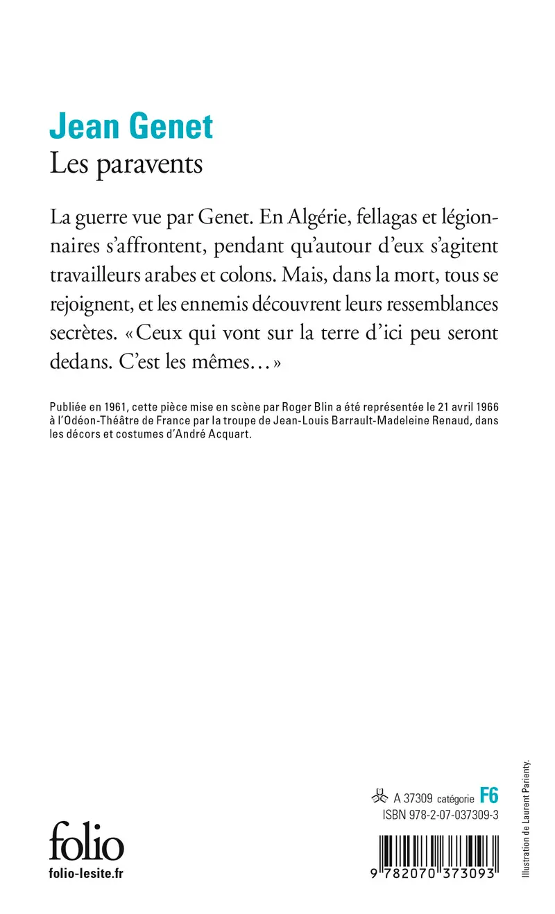 Les Paravents - Jean Genet