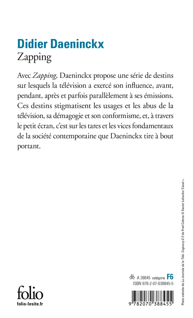 Zapping - Didier Daeninckx