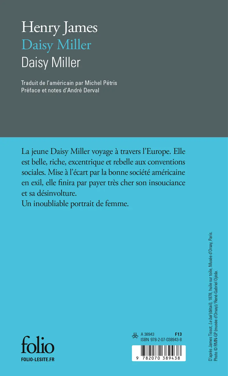 Daisy Miller/Daisy Miller - Henry James