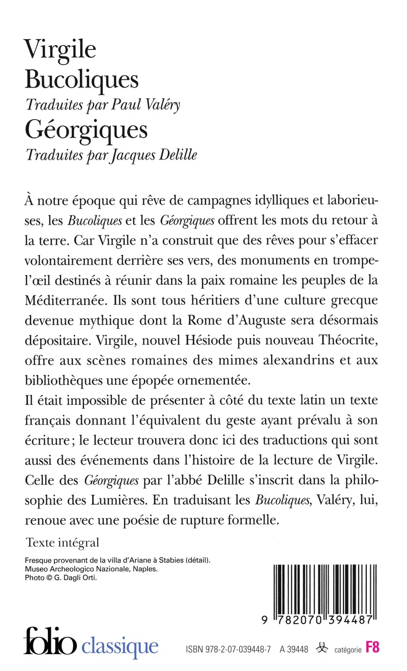 Bucoliques – Géorgiques - Virgile