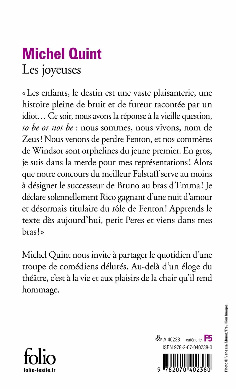 Les joyeuses - Michel Quint