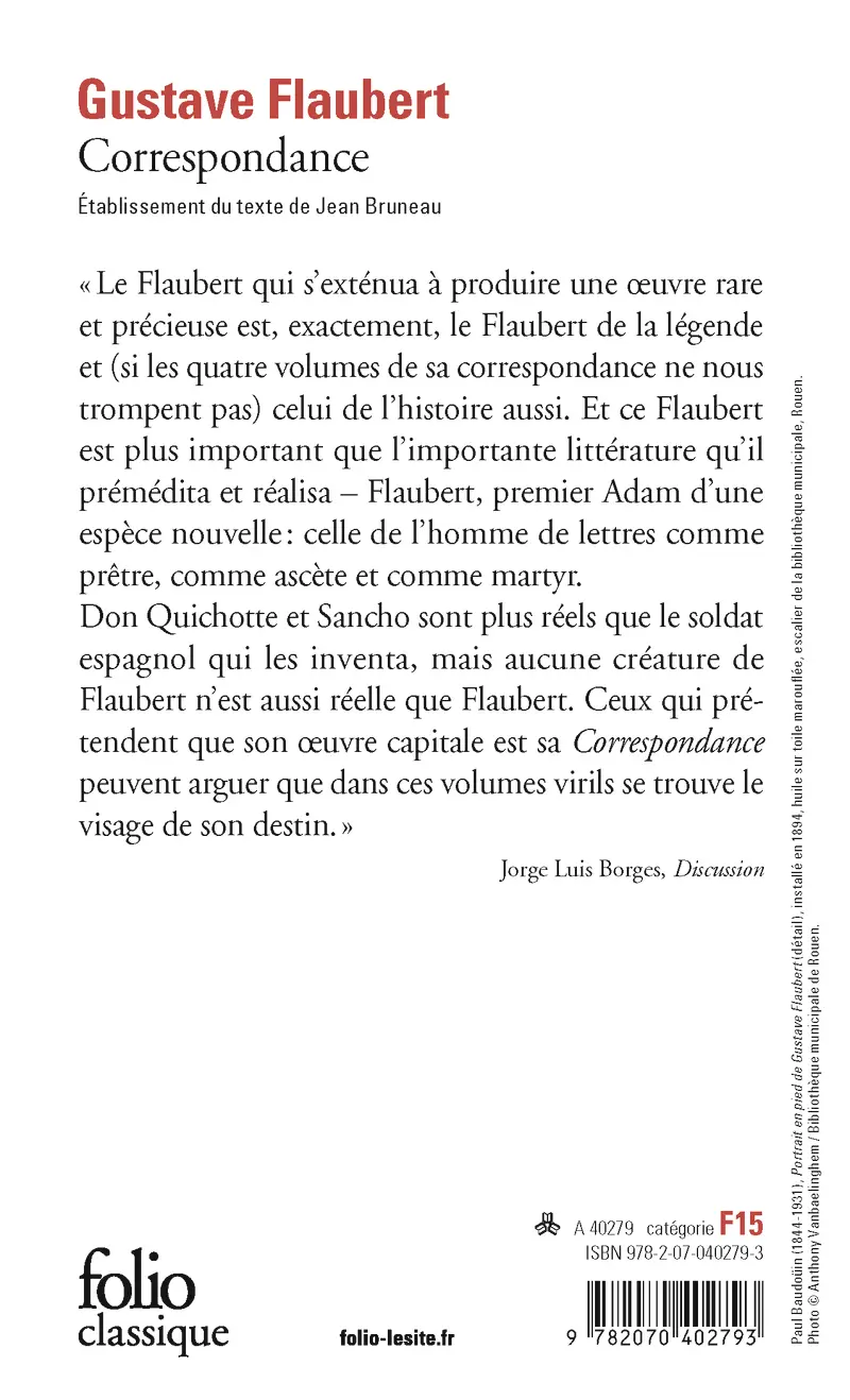 Correspondance - Gustave Flaubert