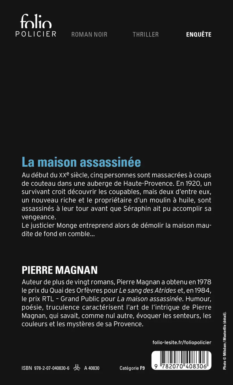 La maison assassinée - Pierre Magnan