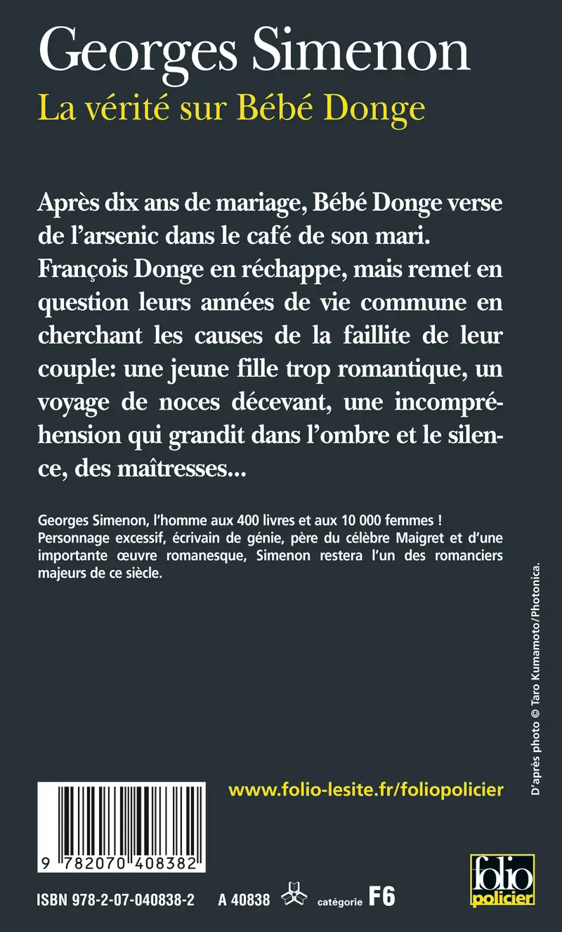 La vérité sur Bébé Donge - Georges Simenon