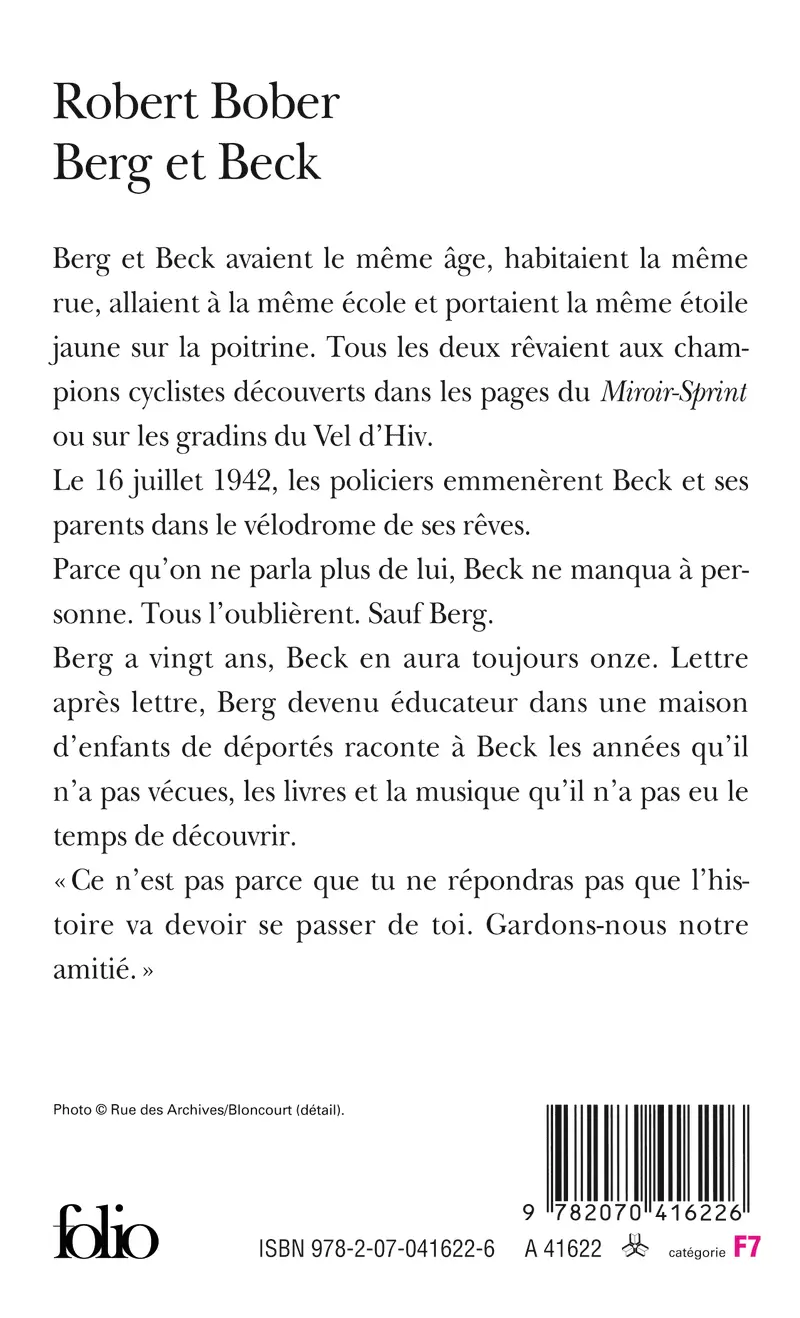 Berg et Beck - Robert Bober