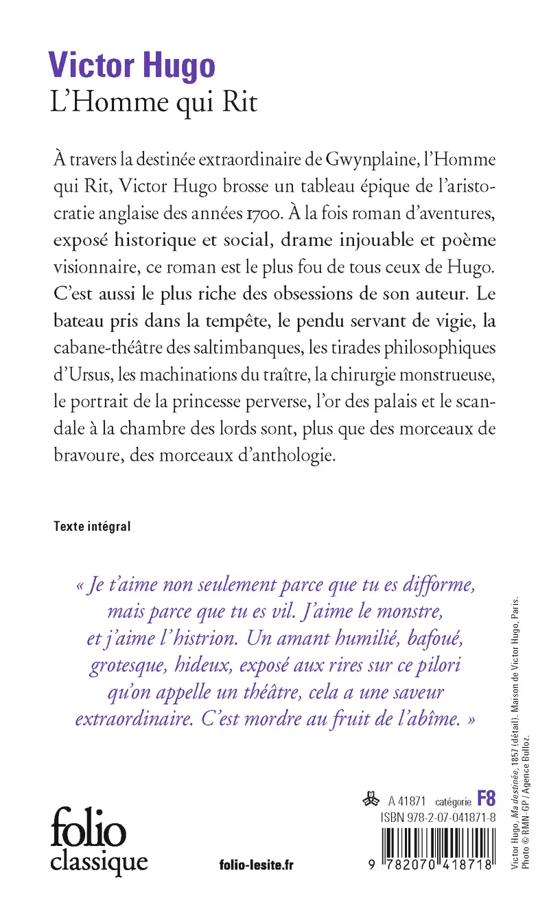 L'Homme qui Rit - Victor Hugo