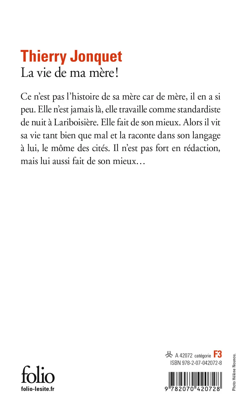 La vie de ma mère! - Thierry Jonquet