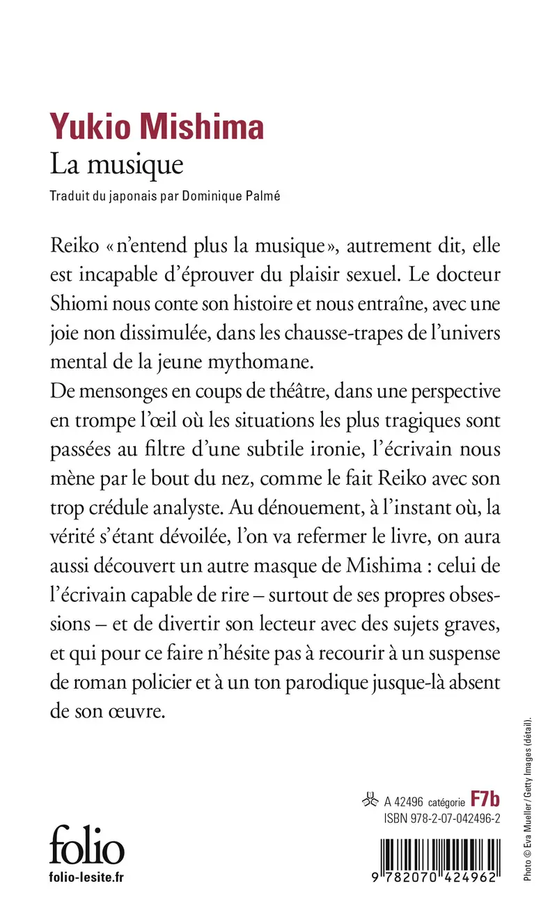 La musique - Yukio Mishima