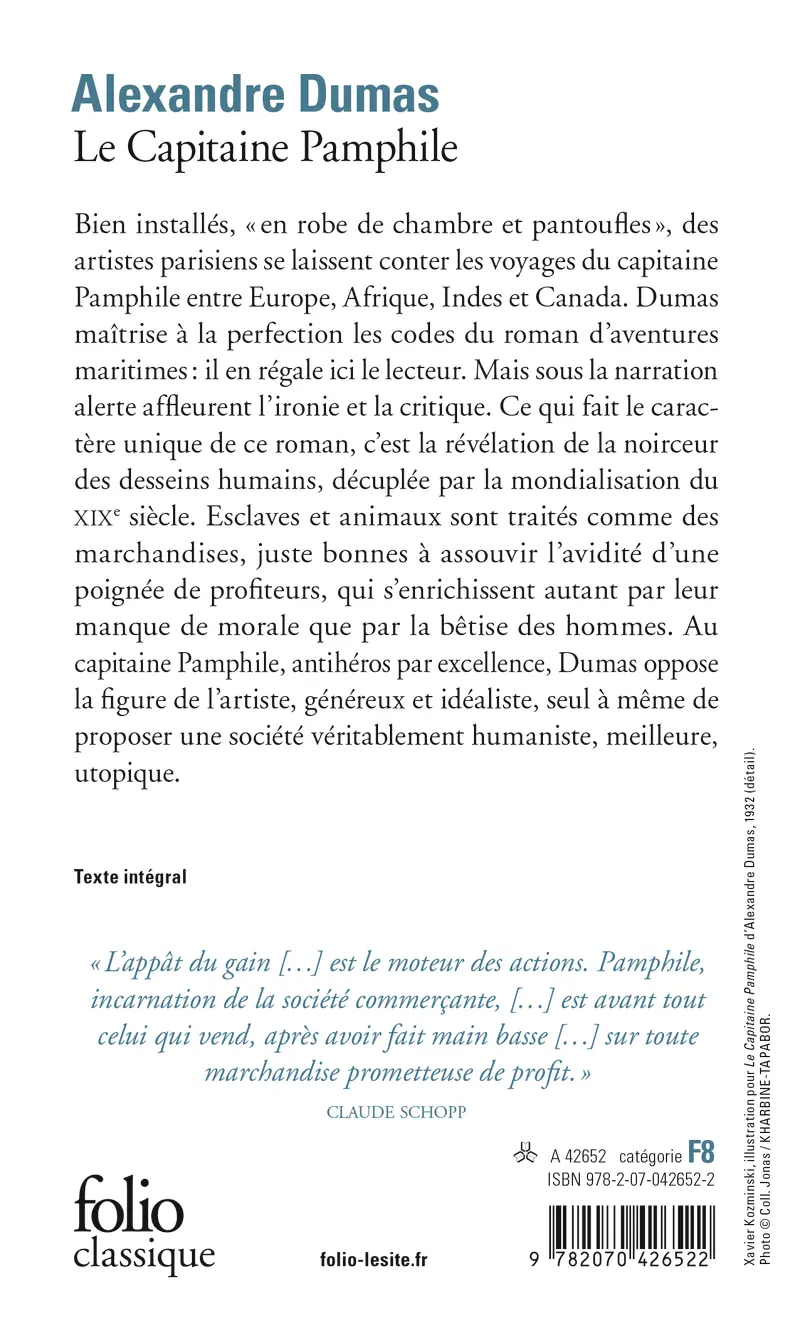 Le Capitaine Pamphile - Alexandre Dumas