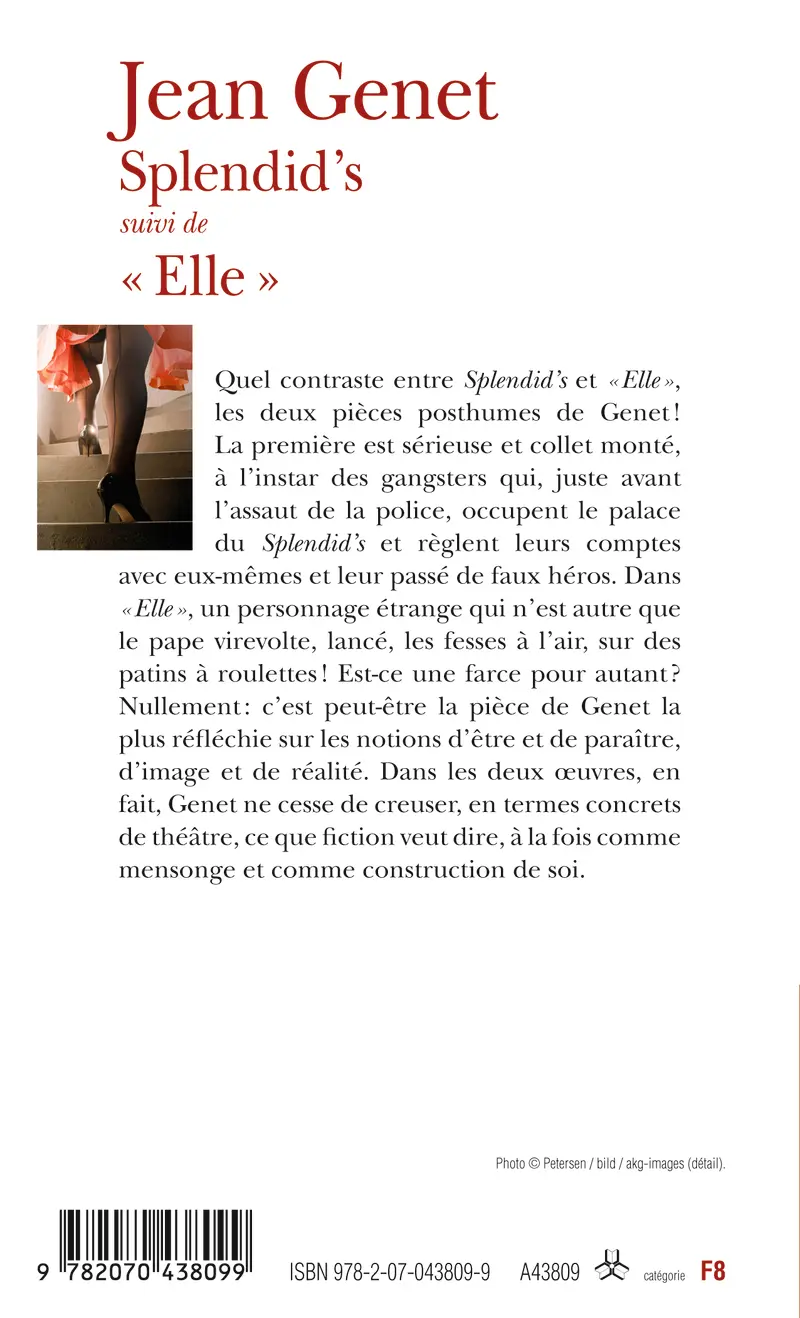 Splendid's suivi de «Elle» - Jean Genet