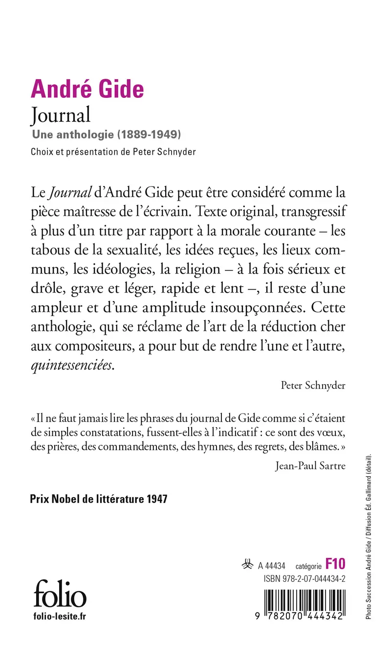 Journal - André Gide