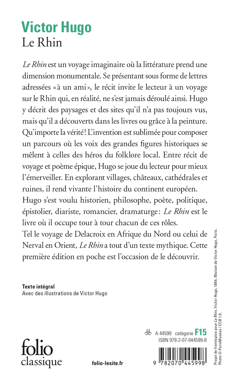 Le Rhin - Victor Hugo - Victor Hugo