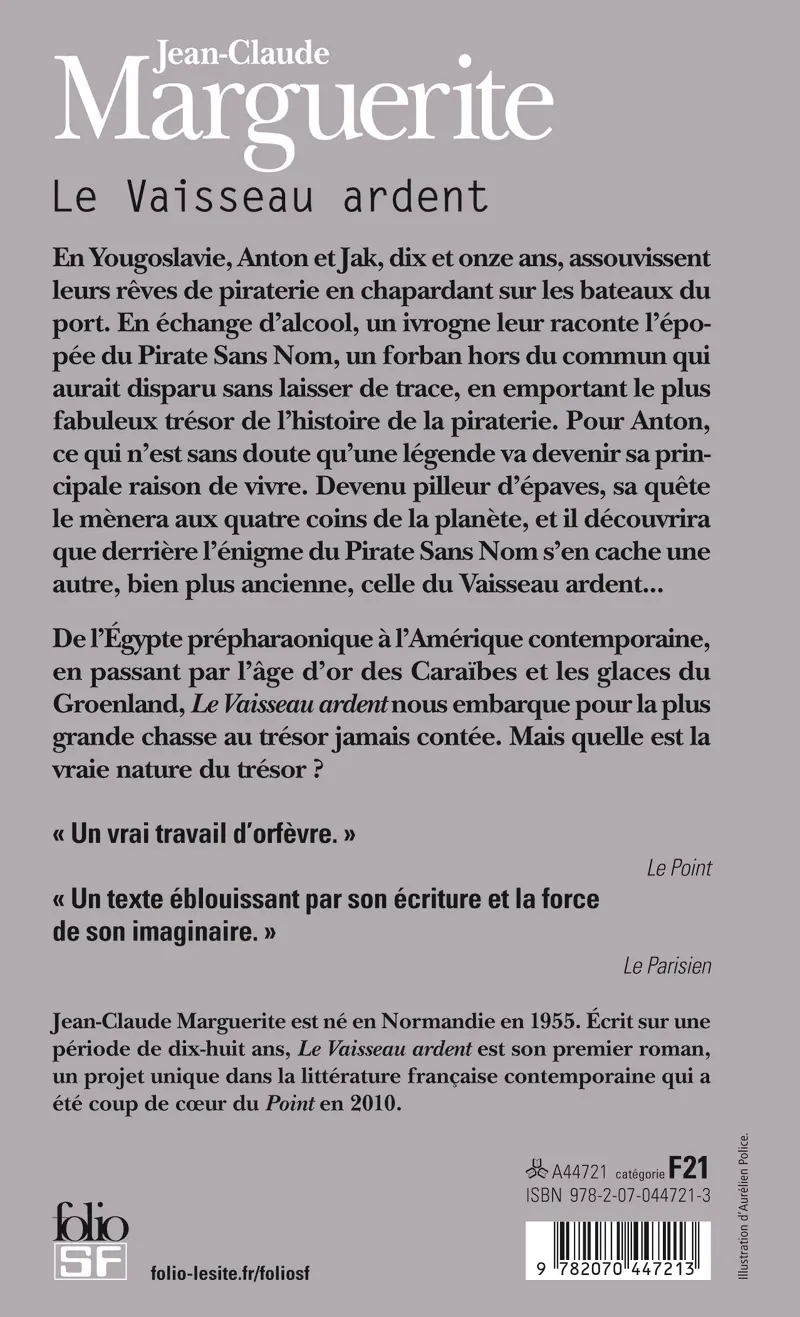 Le Vaisseau ardent - Jean-Claude Marguerite