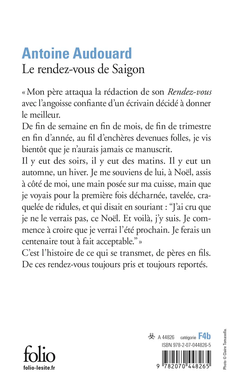 Le rendez-vous de Saigon - Antoine Audouard