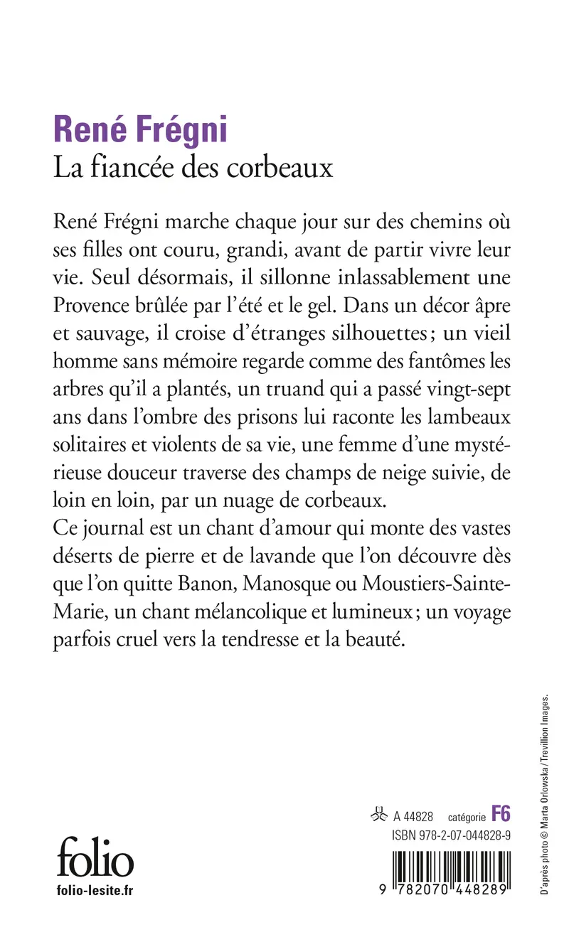 La fiancée des corbeaux - René Frégni