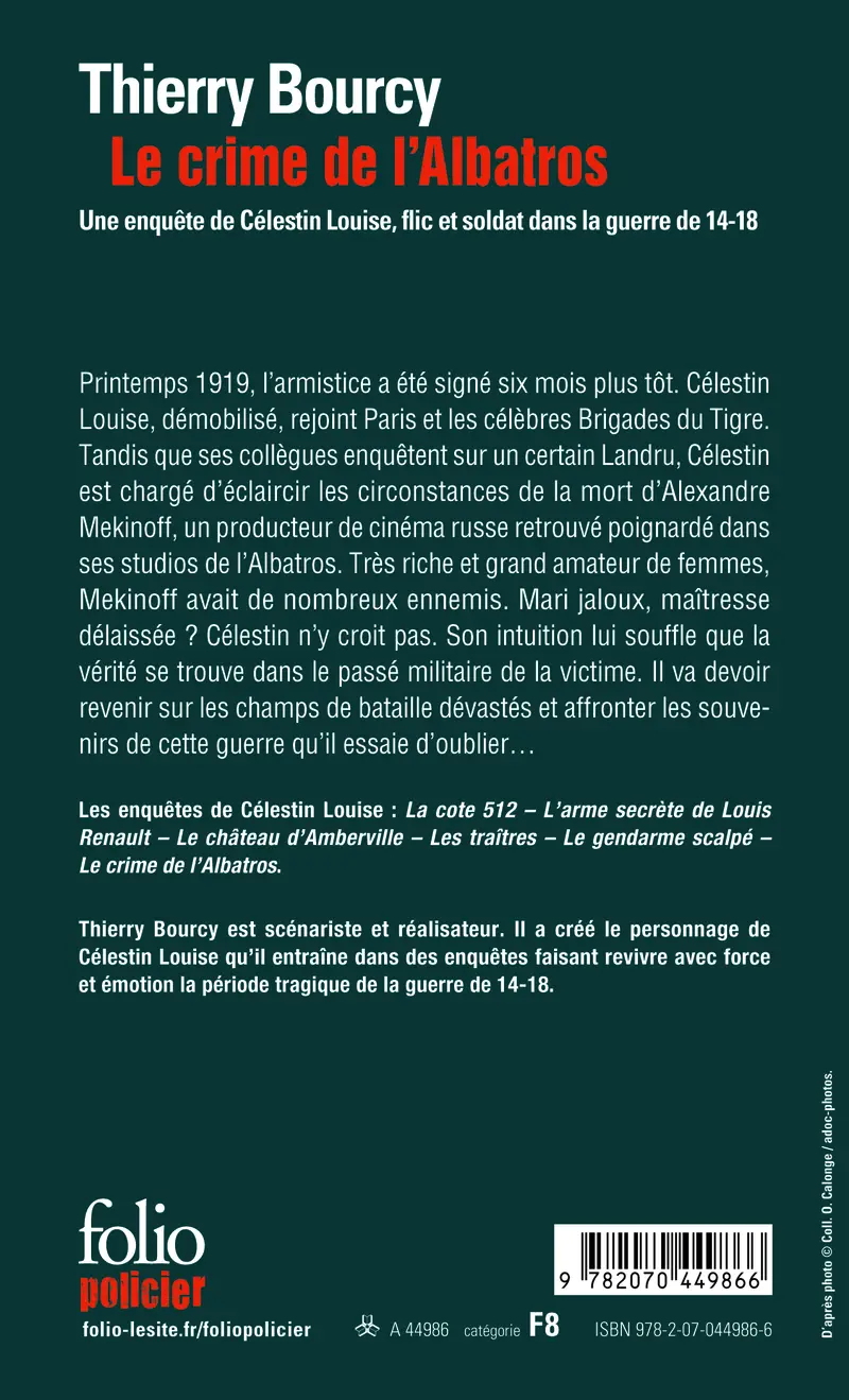 Le crime de l'Albatros - Thierry Bourcy