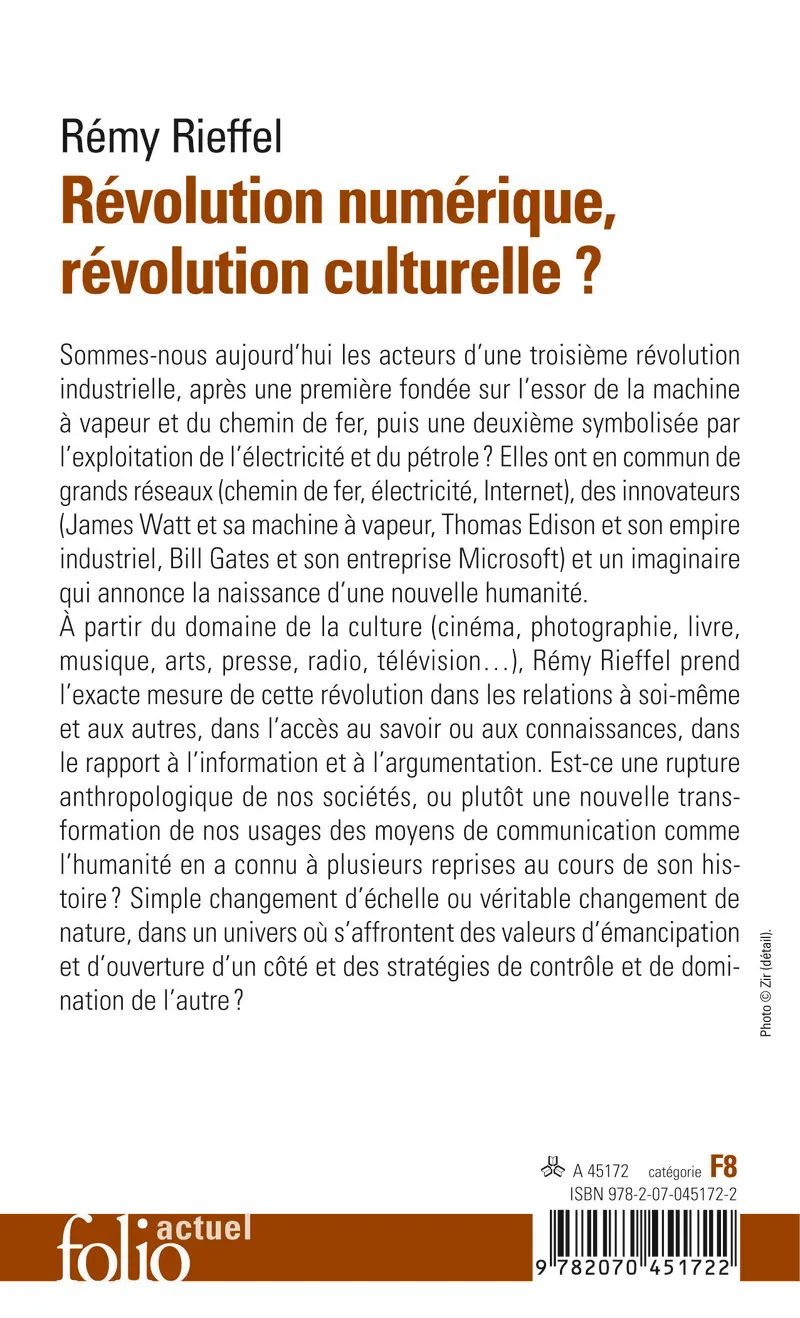 Révolution numérique, révolution culturelle? - Rémy Rieffel