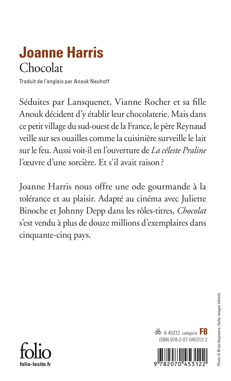 Chocolat - Joanne Harris