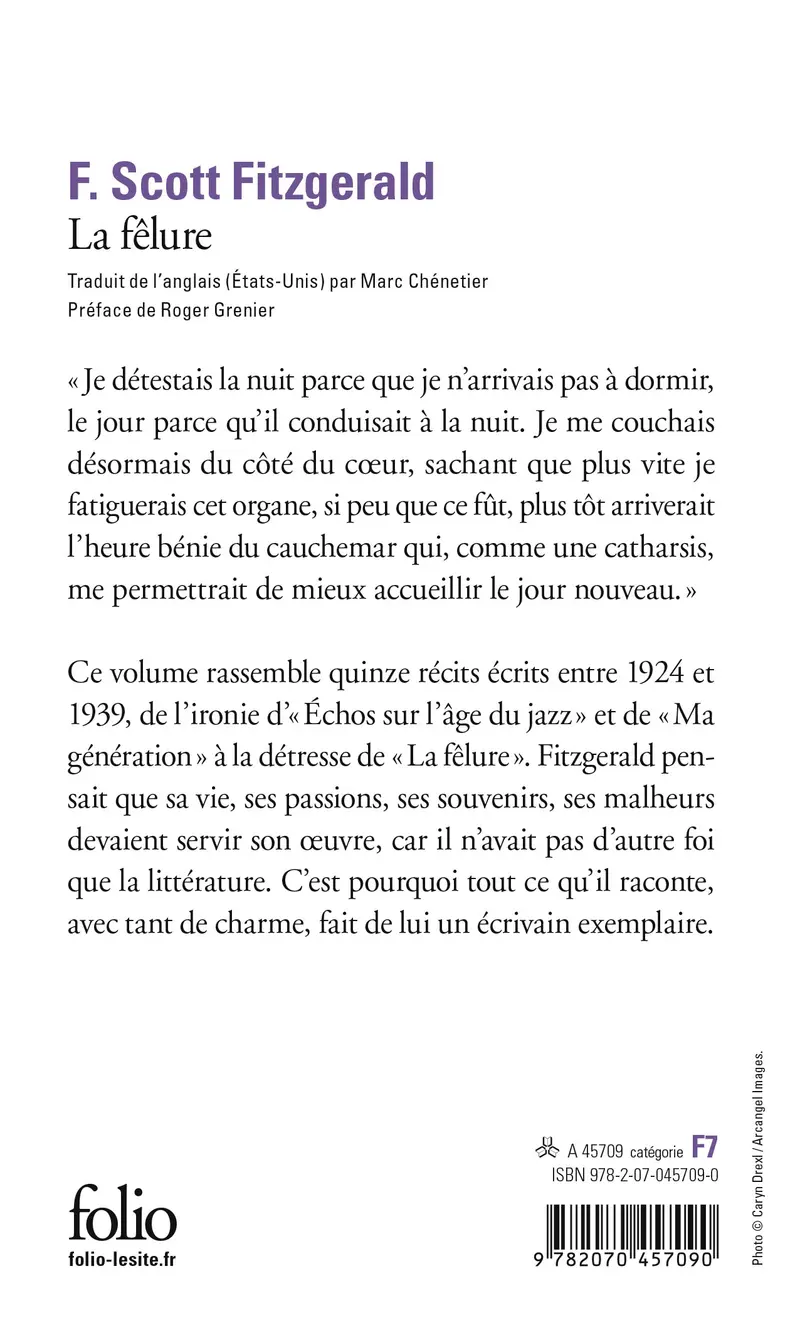 La fêlure et autres nouvelles - Francis Scott Fitzgerald