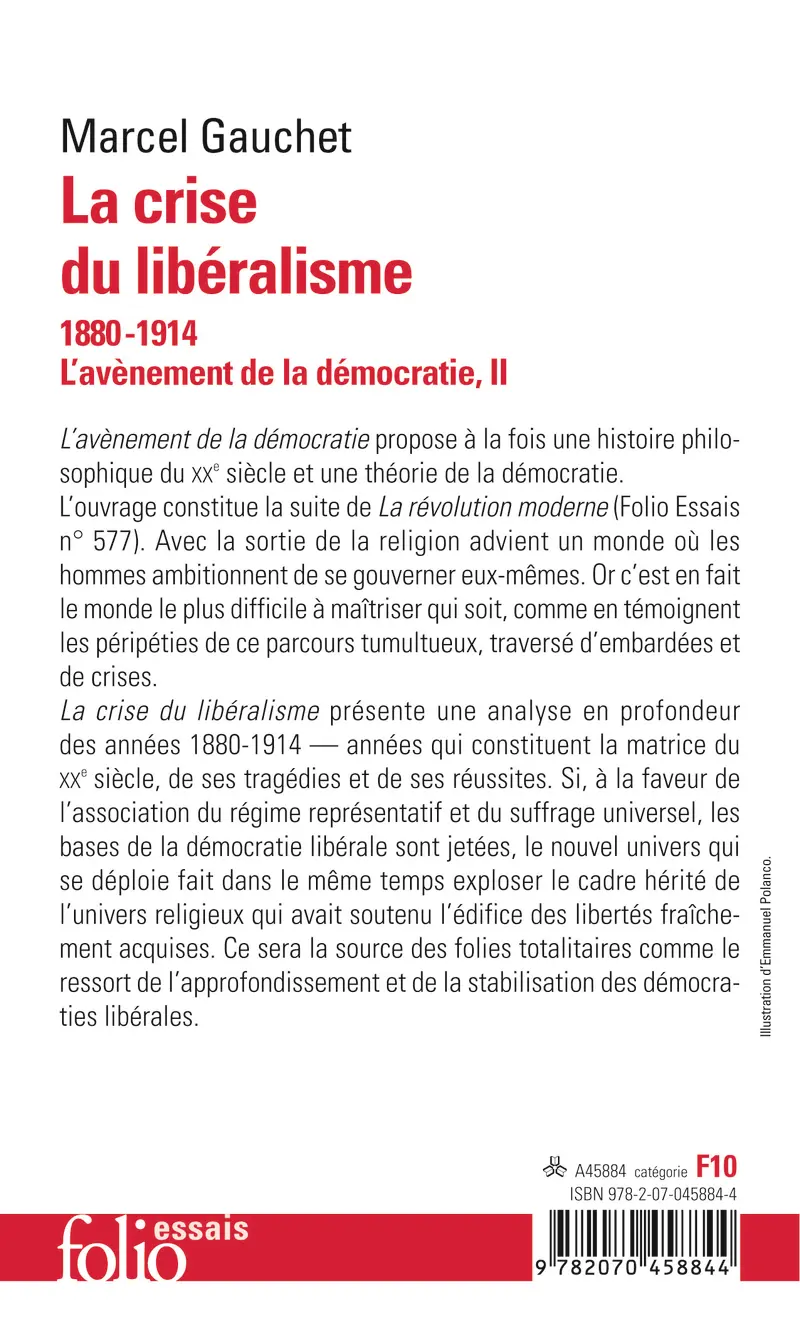 La crise du libéralisme - Marcel Gauchet