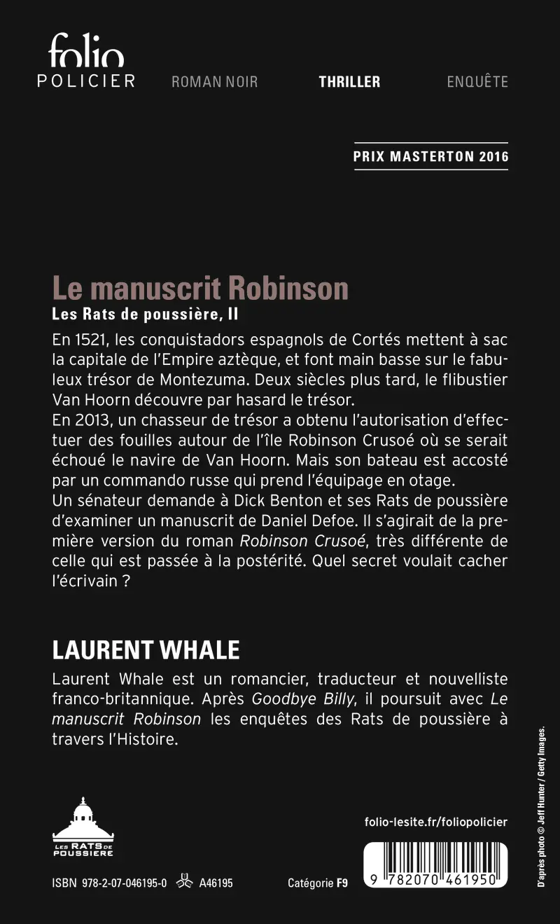 Le manuscrit Robinson - Laurent Whale