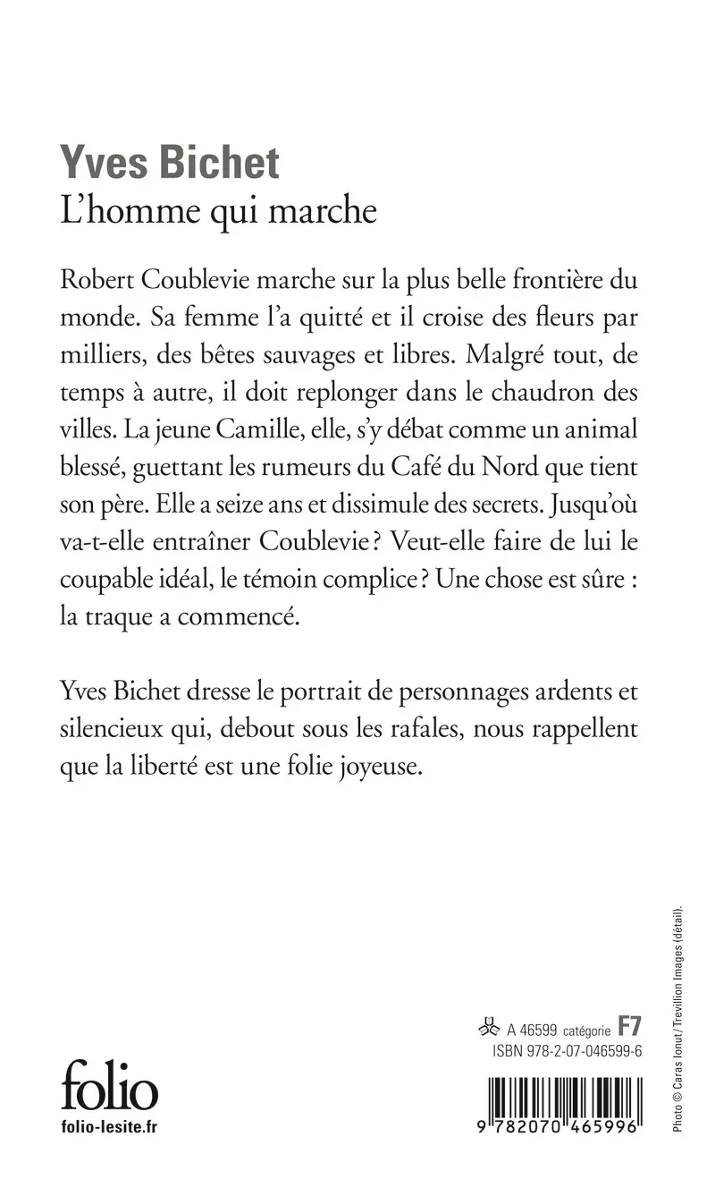 L'homme qui marche - Yves Bichet