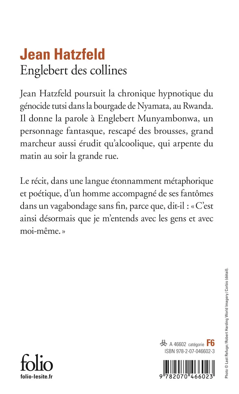 Englebert des collines - Jean Hatzfeld