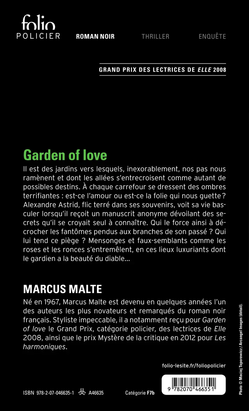 Garden of love - Marcus Malte